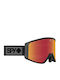 Spy Raider Ski & Snowboard Goggles Kids Black with Lens in Black Color