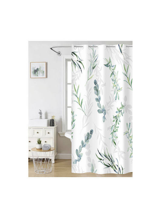 Nima Cedar Shower Curtain Fabric 180x200cm Cedar
