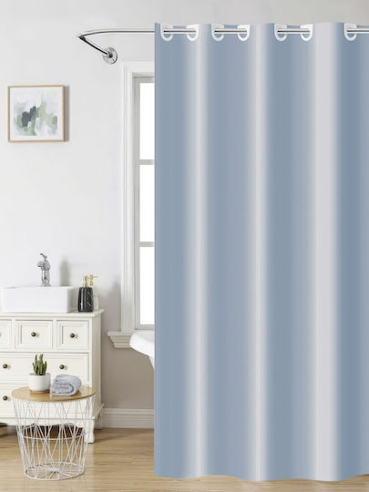 Nima Κουρτίνα Υφασμάτινη 180x200cm Aqua Blue 35465 Nima Κουρτίνα Υφασμάτινη 180x200cm Aqua Blue 35465