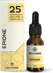 Health & Cannabis Öl Hanfprodukte (CBD) in Drops 2500mg mit 25% CBD & mit 25% CBG 10ml