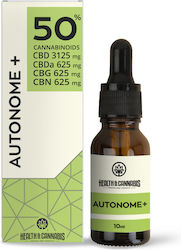 Health & Cannabis Έλαιο Κάνναβης σε Σταγόνες 5000mg με 50% CBD & με 50% CBG 10ml