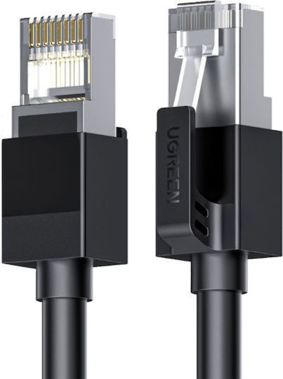 Ugreen F/UTP Cat.6 (Gigabit) Καλώδιο Δικτύου Ethernet 1.5m Μαύρο