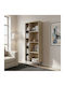 Zezan Sonoma Bookcase Anthracite 76.5x30x200.5 cm
