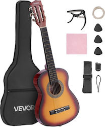 Vevor JBGDJT30INCH45PQQ001V0 Κλασική Κιθάρα 4/4 Παιδική Sunburst