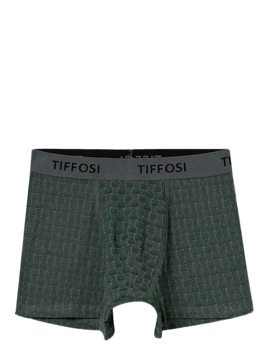 Tiffosi Herren-Boxershorts 1Packung Green