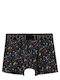 Men's Boxer Blue with Patterns