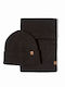 Beanie Masculin Căciulă Tricotat în culoarea Negru