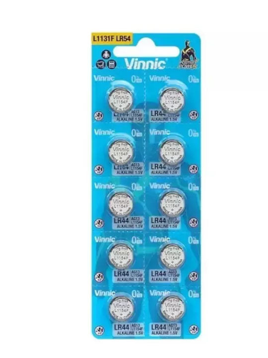 Vinnic Baterii alcaline Baterii de ceas pentru ceasuri LR54 1.5V 10buc