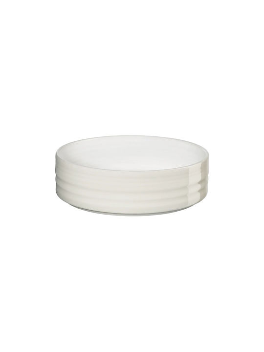 ASA Selection Serving Bowl Round Ceramic White