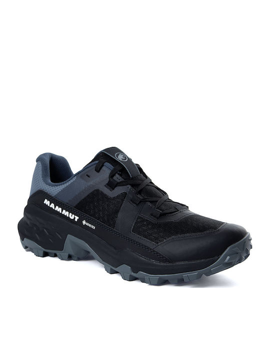 Mammut Men's Hiking Shoes Waterproof with Gore-Tex Membrane Black