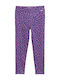 Kinder Leggings Lang Purple