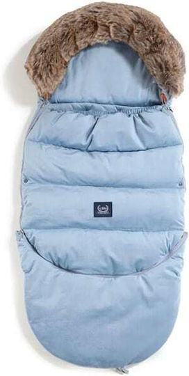 La Millou Aspen Combo Stroller Footmuff with Velvet Lining Blue