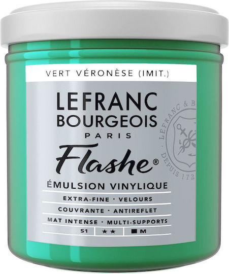 Lefranc & Bourgeois 125ml Flashe Acrylfarben 549 Serie Veronese Grüner Farbton