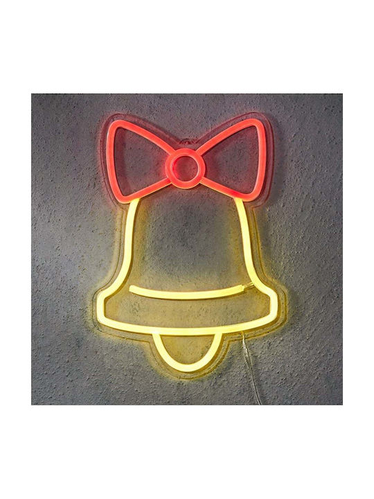 Christmas Neon Bell Lamp Luca Lighting Led 30cm 1175244