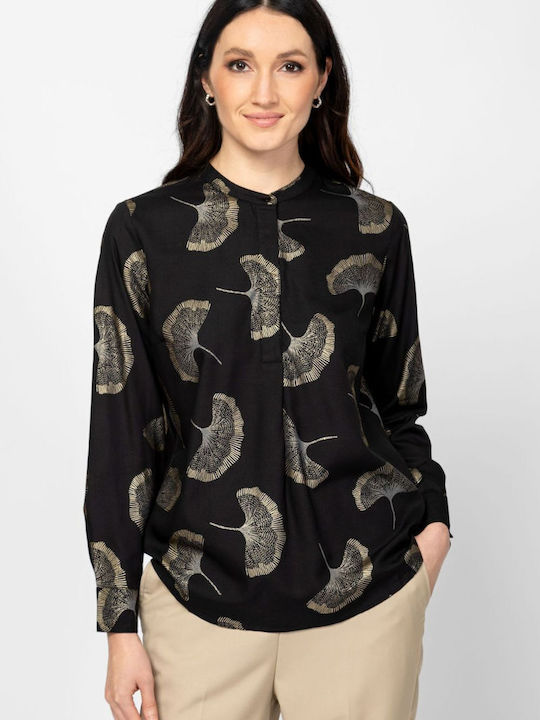 Women's Long Sleeve Shirt Ginkgo
