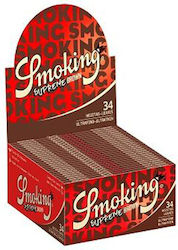 Smoking Supreme Zigarettenpapiere King Size 33 Blätter 50Stücke Smoking Supreme Zigarettenpapiere King Size 33 Blätter 50Stücke