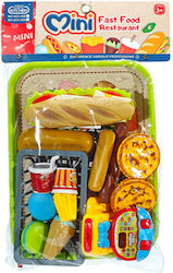 Fast Food Kunststoff Frisbee Set Spiel 36x21cm