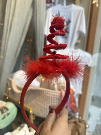 Grandes Suenos Children's Red Christmas Tree Headband