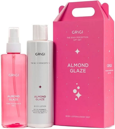 Grigi Almond Glaze Set with Body Lotion 2pcs