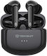 Techsuit CW1 In-ear Bluetooth Handsfree Căști Negru