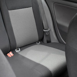 Set De Huse Pentru Scaune Umbrella Skoda Octavia Iii 5e 2013-2019 Bancă Fractionată Spate În Formă De L Tetieră
