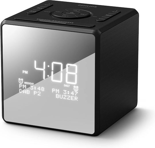 Philips Επιτραπέζιο Ψηφιακό Ρολόι με Ραδιόφωνο TAR4600/10