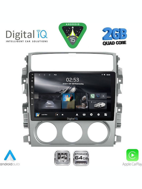 Digital IQ Car Audio System for Suzuki Liana 2001-2007 (Bluetooth/USB/WiFi/GPS/Apple-Carplay/Android-Auto) with Touch Screen 9"