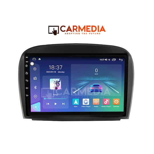 Carmedia Car Audio System for Mercedes-Benz SL 2006-2012 (Bluetooth/USB/WiFi/GPS/Apple-Carplay/Android-Auto) with Touch Screen 9"