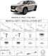 Side Step Brackets Dma Nissan X-Trail 2021 Suv T33