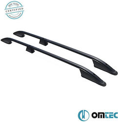 Autodachträger Railing Mercedes-Benz Citan 2013-2021 MVN W415 Renault Kangoo 2008-2021 MVN FC Schwarze 2 Stücke