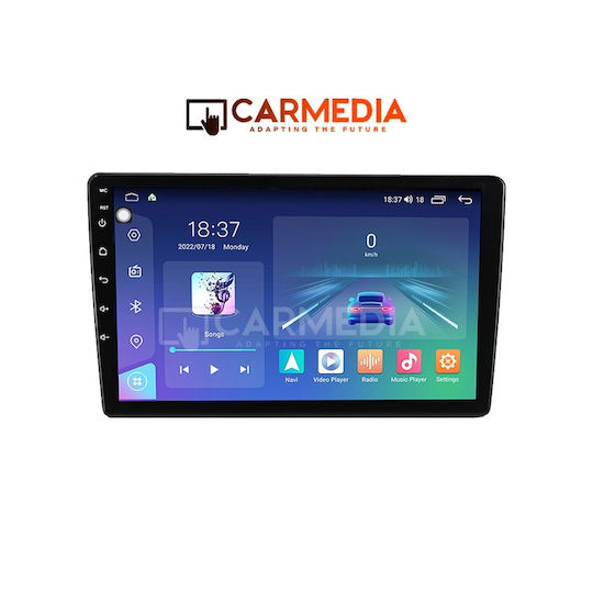 Carmedia Ηχοσύστημα Αυτοκινήτου για Ssangyong Rexton 2002-2006 (Bluetooth/USB/WiFi/GPS/Apple-Carplay/Android-Auto) με Οθόνη Αφής 9"