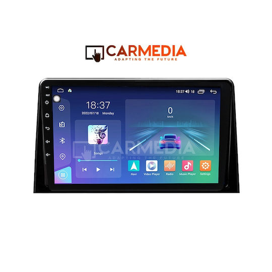 Carmedia Car Audio System for Peugeot Partner Opel Combo Toyota Proace Citroen Berlingo 2018 (Bluetooth/USB/WiFi/GPS/Apple-Carplay/Android-Auto) with Touch Screen 10"