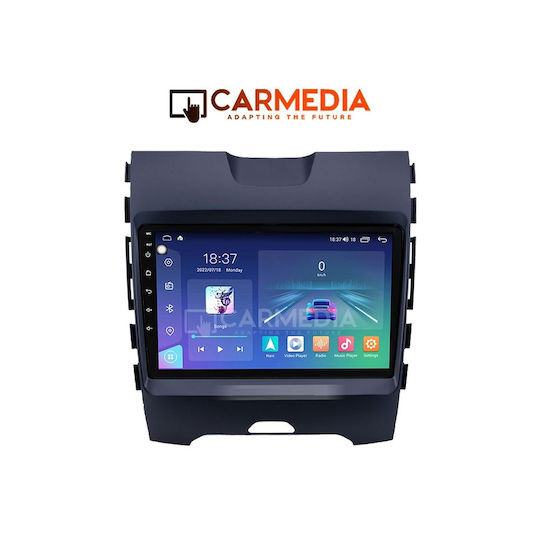 Carmedia Ηχοσύστημα Αυτοκινήτου για Ford Edge 2015 (Bluetooth/USB/WiFi/GPS/Apple-Carplay/Android-Auto) με Οθόνη Αφής 9"