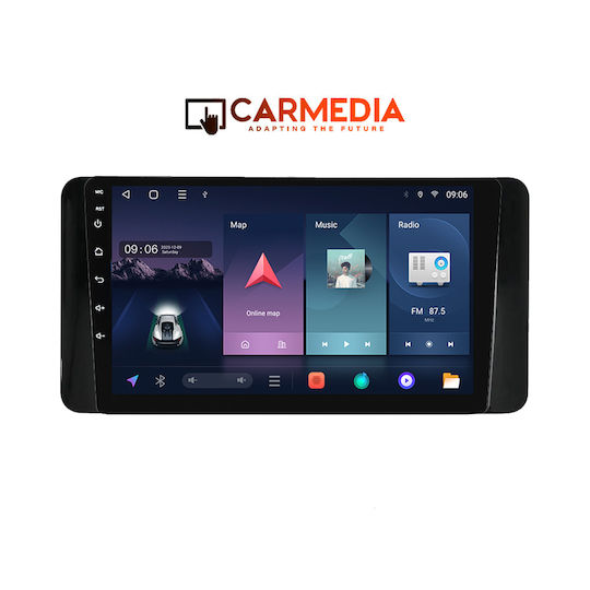 Carmedia Ηχοσύστημα Αυτοκινήτου για Skoda Kamiq 2018 (Bluetooth/USB/WiFi/GPS/Apple-Carplay/Android-Auto) με Οθόνη Αφής 10"