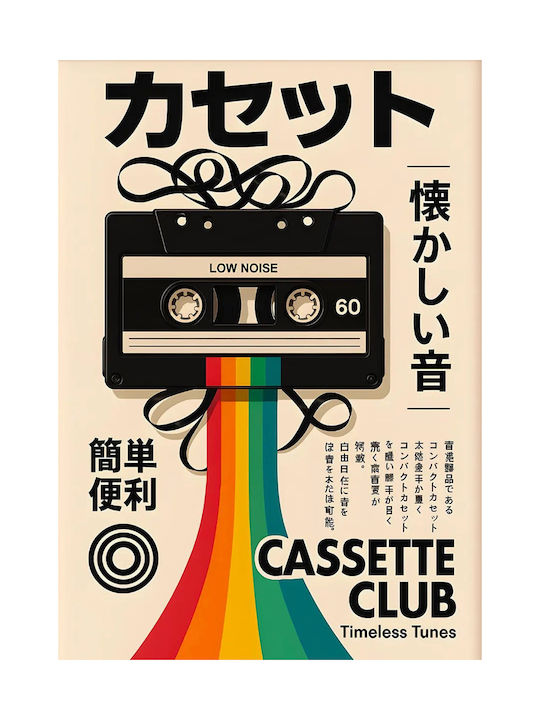 Αφίσα Retro Cassette Club | Japanese Edition