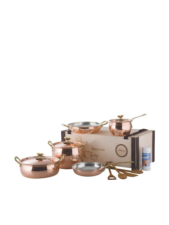 Ruffoni Historia Collection Set De Vase De Gătit Din Oțel Inoxidabil 8 Piese