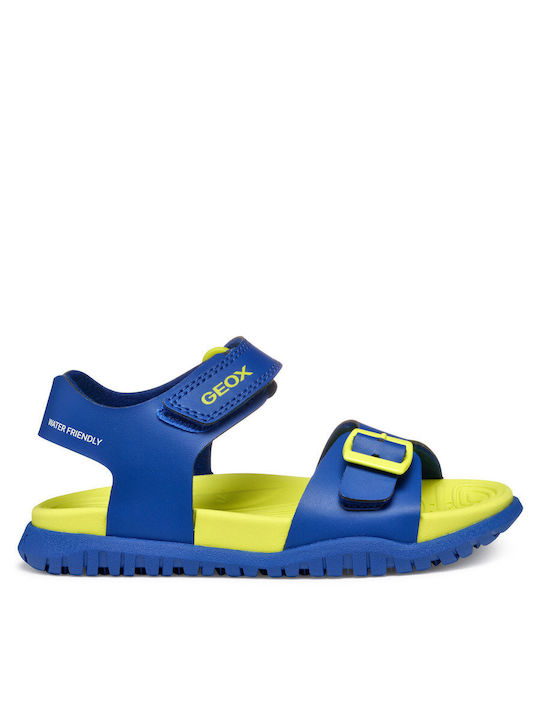 Geox Sandale Copii J Sandal Fusbetto Albastre