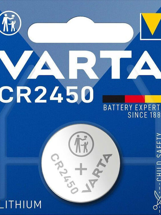 Varta Μπαταρίες Λιθίου Ρολογιών CR2450 3V 2τμχ