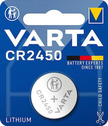Varta Μπαταρία Λιθίου CR2450 3V 1τμχ