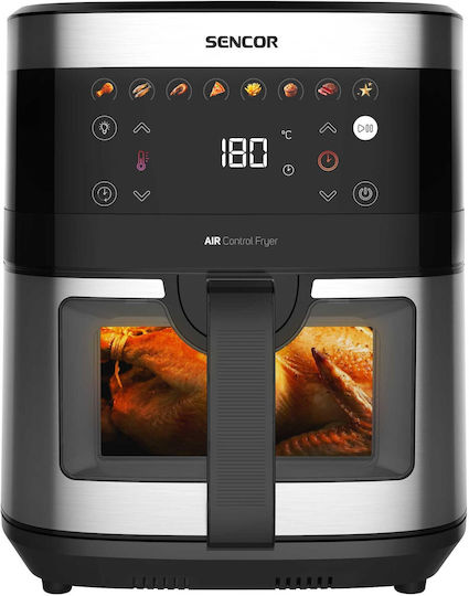 Sencor Vita Air Fryer 9lt Ασημί