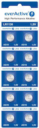 everActive AG10/LR1130 Αλκαλικές Μπαταρίες LR54 1.55V 10τμχ