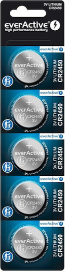 EverActive Batterie Lithium für Uhren CR2450 3V 1Stück