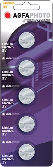 AgfaPhoto Lithium Watch Battery CR2025 3V 1pcs