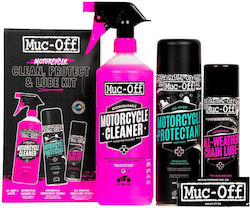 Muc-Off Motorcycle Clean-Protect-Lube Kit Motorcycle Cleaning Kit
