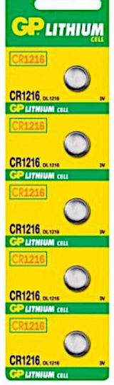 Genius Pack Baterie Litiu pentru ceasuri CR1216 3V 1buc