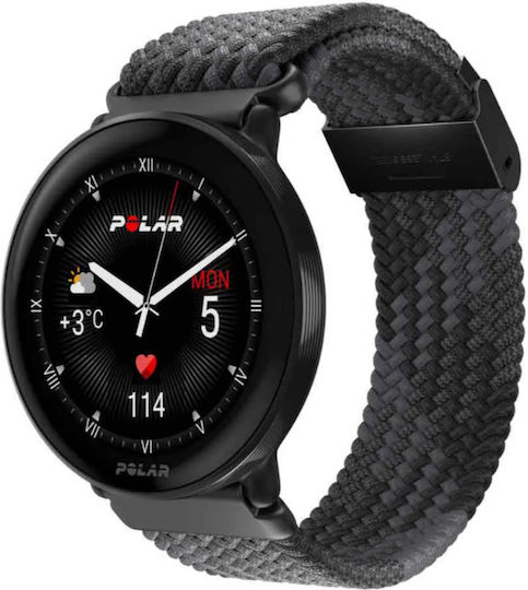 Polar Ignite 3 43mm Αδιάβροχο Smartwatch με Παλμογράφο (Yarn)