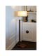 Floor Lamp 150cm Wooden Fabric Shade 38x150cm