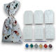 Plaster Designs Painting Christmas Ornaments Cards 6 Pieces