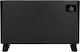 Eurom Alutherm Wifi Convector Electric Pardoseală 1500W cu Termostat Electronic 75.9x45.8cm Negru