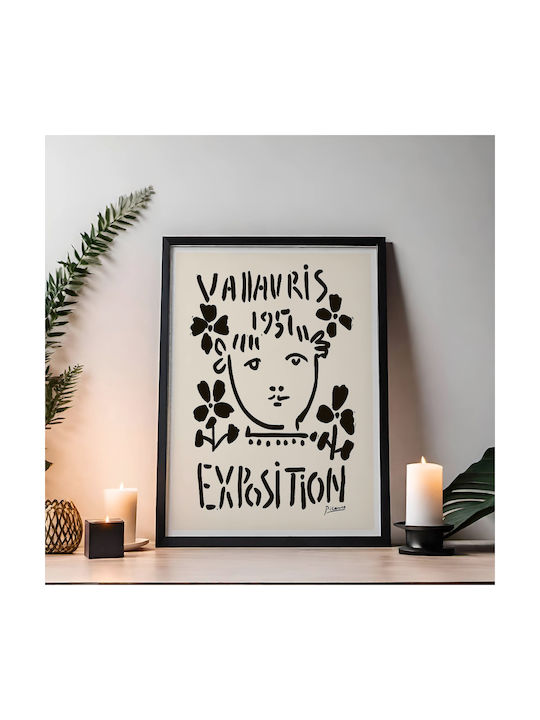 Poster Pablo Picasso Vallauris 1957 Art247 60cm x 90cm